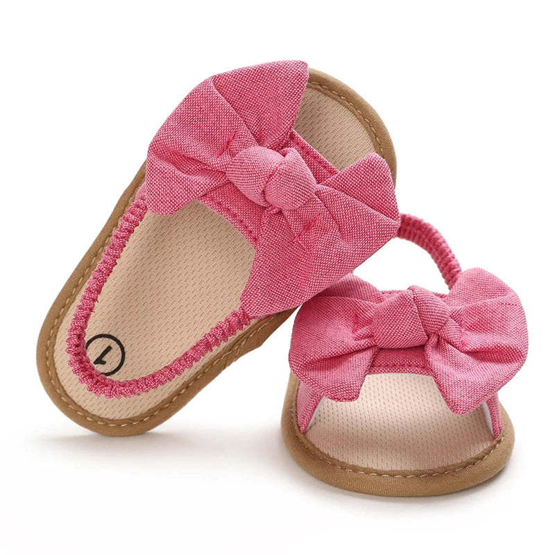 Casual Baby Girl Boy Sandals Breathable Open Toe Anti Slip Toddler First Walker Shoes Summer Outdoor Party Beach Slipper 0-18M