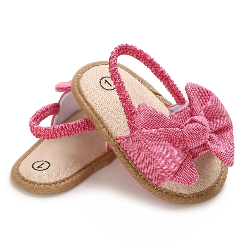 Casual Baby Girl Boy Sandals Breathable Open Toe Anti Slip Toddler First Walker Shoes Summer Outdoor Party Beach Slipper 0-18M