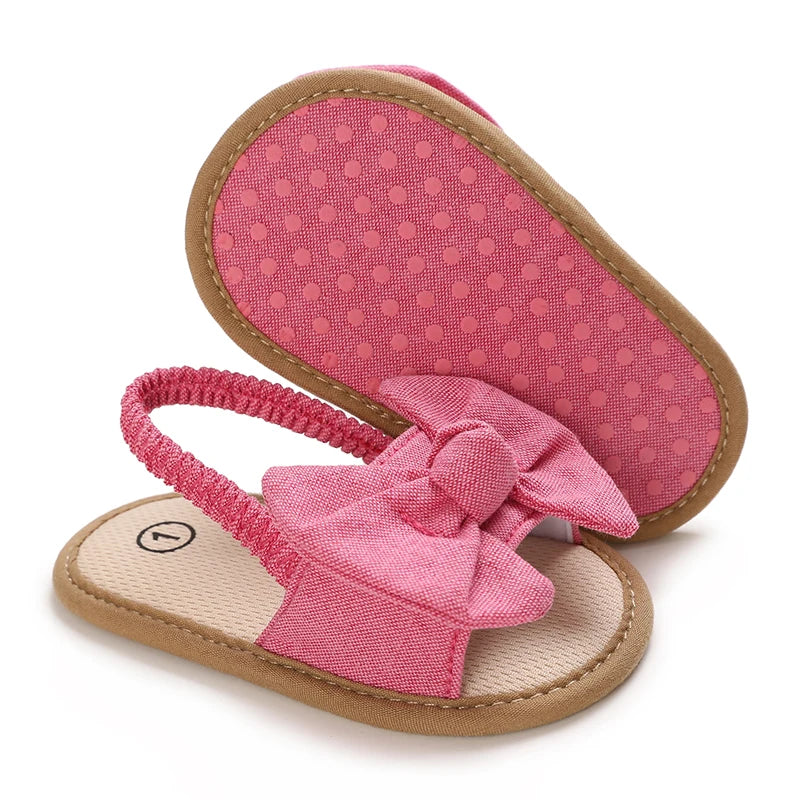 Casual Baby Girl Boy Sandals Breathable Open Toe Anti Slip Toddler First Walker Shoes Summer Outdoor Party Beach Slipper 0-18M